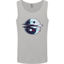 Yin Yang Glitch Yoga Meditation SCI-FI MMA Mens Vest Tank Top Sports Grey
