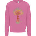 Yoga Tree Man Meditation Mens Sweatshirt Jumper Azalea