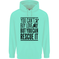 You Can't Buy Love Funny Rescue Dog Puppy Childrens Kids Hoodie Peppermint