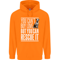 You Can't Buy Love Funny Resue Dog Puppy Childrens Kids Hoodie Orange