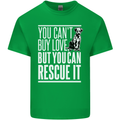 You Can't Buy Love Funny Resue Dog Puppy Kids T-Shirt Childrens Irish Green
