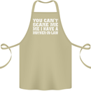 You Can't Scare Me Mother in Law Cotton Apron 100% Organic Khaki