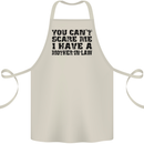 You Can't Scare Me Mother in Law Cotton Apron 100% Organic Natural