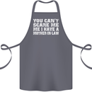 You Can't Scare Me Mother in Law Cotton Apron 100% Organic Steel