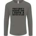 You Can't Scare Me Mother in Law Mens Long Sleeve T-Shirt Charcoal