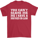 You Can't Scare Me Mother in Law Mens T-Shirt Cotton Gildan Red