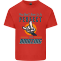 You Don't Have to Be Perfect to Be Amazing Mens Cotton T-Shirt Tee Top Red