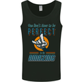 You Don't Have to Be Perfect to Be Amazing Mens Vest Tank Top Black