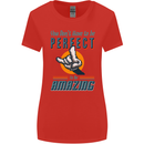 You Don't Have to Be Perfect to Be Amazing Womens Wider Cut T-Shirt Red
