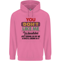 You Dont Like Me Funny Sarcastic Slogan Childrens Kids Hoodie Azalea