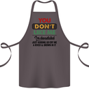 You Dont Like Me Funny Sarcastic Slogan Cotton Apron 100% Organic Dark Grey