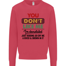 You Dont Like Me Funny Sarcastic Slogan Kids Sweatshirt Jumper Heliconia