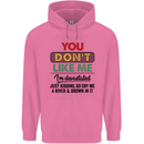 You Dont Like Me Funny Sarcastic Slogan Mens 80% Cotton Hoodie Azelea