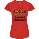You Dont Like Me Funny Sarcastic Slogan Womens Petite Cut T-Shirt Red