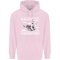 You a Parachute to Skydive Twice Skydiving Childrens Kids Hoodie Light Pink