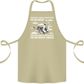 You a Parachute to Skydive Twice Skydiving Cotton Apron 100% Organic Khaki
