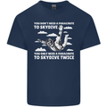 You a Parachute to Skydive Twice Skydiving Kids T-Shirt Childrens Navy Blue