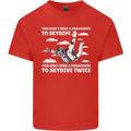 You a Parachute to Skydive Twice Skydiving Kids T-Shirt Childrens Red