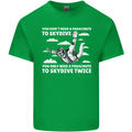 You a Parachute to Skydive Twice Skydiving Mens Cotton T-Shirt Tee Top Irish Green