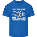 You a Parachute to Skydive Twice Skydiving Mens Cotton T-Shirt Tee Top Royal Blue