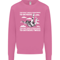 You a Parachute to Skydive Twice Skydiving Mens Sweatshirt Jumper Azalea