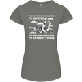 You a Parachute to Skydive Twice Skydiving Womens Petite Cut T-Shirt Charcoal