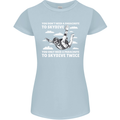 You a Parachute to Skydive Twice Skydiving Womens Petite Cut T-Shirt Light Blue