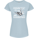 You a Parachute to Skydive Twice Skydiving Womens Petite Cut T-Shirt Light Blue