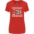 You a Parachute to Skydive Twice Skydiving Womens Wider Cut T-Shirt Red