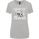 You a Parachute to Skydive Twice Skydiving Womens Wider Cut T-Shirt Sports Grey
