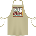 You're Looking at an Awesome Actor Cotton Apron 100% Organic Khaki