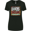 You're Looking at an Awesome Analyst Womens Wider Cut T-Shirt Black