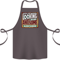 You're Looking at an Awesome Archer Cotton Apron 100% Organic Dark Grey