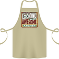 You're Looking at an Awesome Archer Cotton Apron 100% Organic Khaki