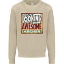 You're Looking at an Awesome Archer Mens Sweatshirt Jumper Sand