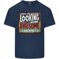 You're Looking at an Awesome Architect Mens Cotton T-Shirt Tee Top Navy Blue