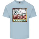 You're Looking at an Awesome Artist Mens Cotton T-Shirt Tee Top Light Blue