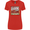 You're Looking at an Awesome Author Womens Wider Cut T-Shirt Red