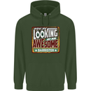 You're Looking at an Awesome Barrister Mens 80% Cotton Hoodie Forest Green