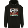 You're Looking at an Awesome Boxer Boxing Childrens Kids Hoodie Black