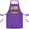 You're Looking at an Awesome Boxer Boxing Cotton Apron 100% Organic Purple