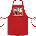 You're Looking at an Awesome Boxer Boxing Cotton Apron 100% Organic Red
