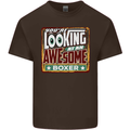You're Looking at an Awesome Boxer Boxing Kids T-Shirt Childrens Chocolate