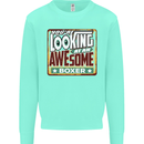 You're Looking at an Awesome Boxer Boxing Mens Sweatshirt Jumper Peppermint