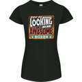You're Looking at an Awesome Boxer Boxing Womens Petite Cut T-Shirt Black