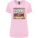 You're Looking at an Awesome Boxer Boxing Womens Wider Cut T-Shirt Light Pink