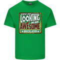 You're Looking at an Awesome Bricklayer Mens Cotton T-Shirt Tee Top Irish Green