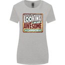 You're Looking at an Awesome Carpenter Womens Wider Cut T-Shirt Sports Grey