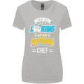 You're Looking at an Awesome Chef Womens Wider Cut T-Shirt Sports Grey