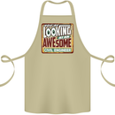 You're Looking at an Awesome Civil Engineer Cotton Apron 100% Organic Khaki